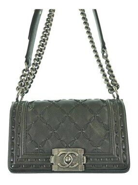 Chanel Boy Chain Shoulder CC Logo Bag